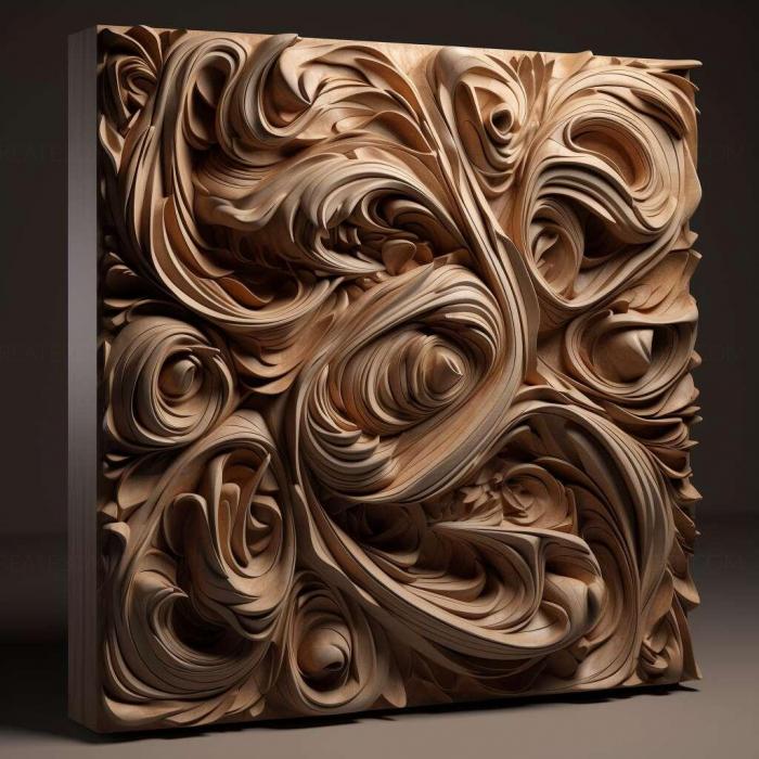 نموذج ثلاثي الأبعاد لآلة CNC 3D Art 